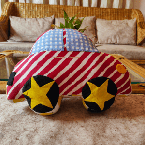 Zoom Zoom Handmade Car Plushie