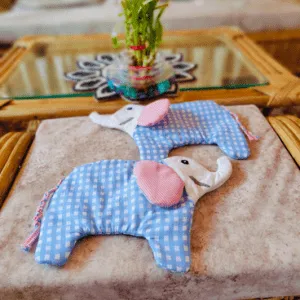 Gajraj Cotton Elephant Multipurpose Pouch