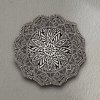 Desert Petal - Carved Wooden Wall Plate