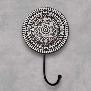 Taj Bloom – Hand Carved Wall Hook