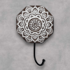 Swirl Octa – Hand Carved Wall Hook
