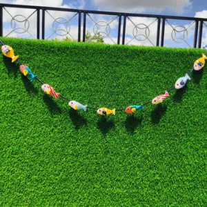 Machhli Mela Fish Appliqué Bunting