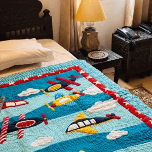 Up & Away – Baby Quilt & Cushion Set