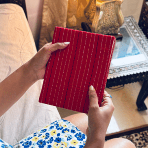 Lal Lekhan Kantha Stitch Journal