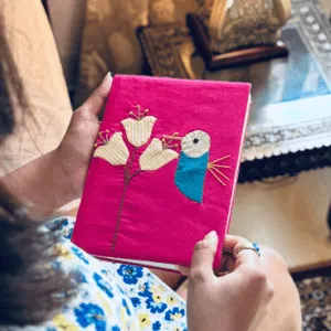 Gul Chirp Appliqué Bird Journal